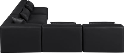 Cube - 5 Piece Modular Corner Armless Sectional