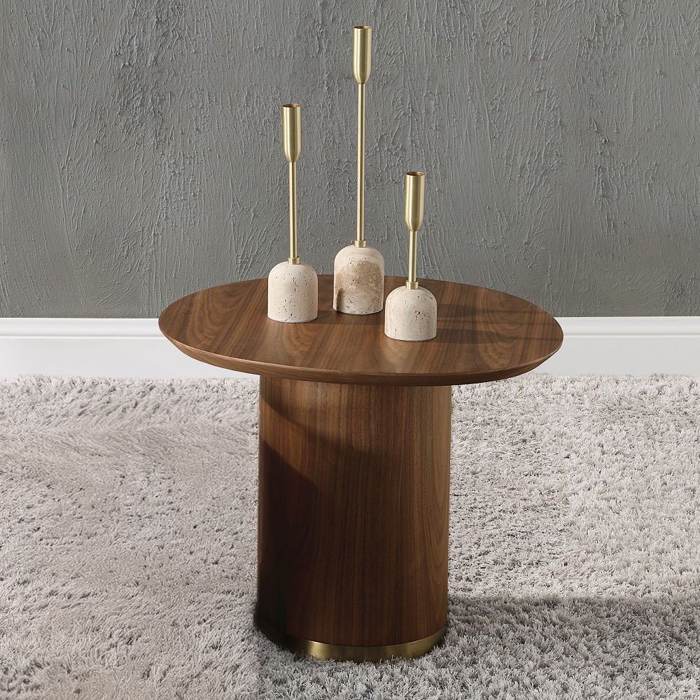 Willene - End Table - Walnut