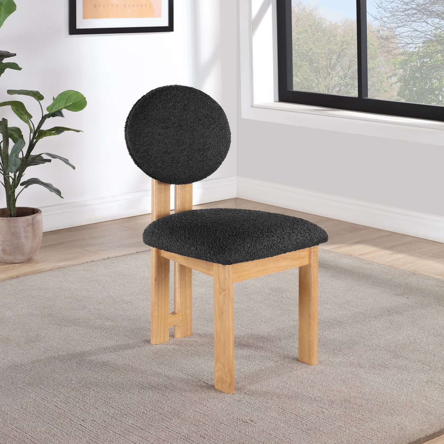 Napa - Dining Chair With Natural Legs (Set of 2)