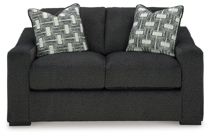 Wryenlynn - Loveseat - Onyx
