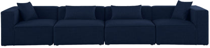 Cube - Linen Modular 4 Seat Sofa