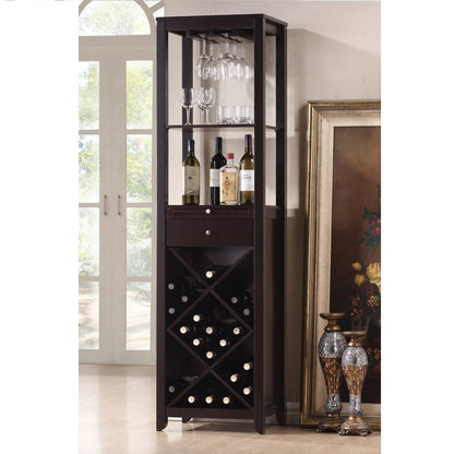 Casey - Wine Cabinet - Wenge