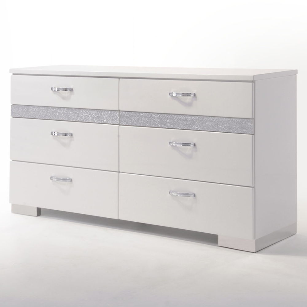 Naima II - Dresser - White High Gloss