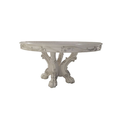 Dresden - Round Dining Table - Bone White