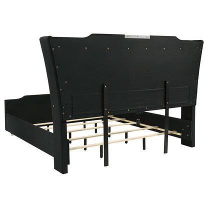 Lorient - Bedroom Set With LED Flame Box Dresser