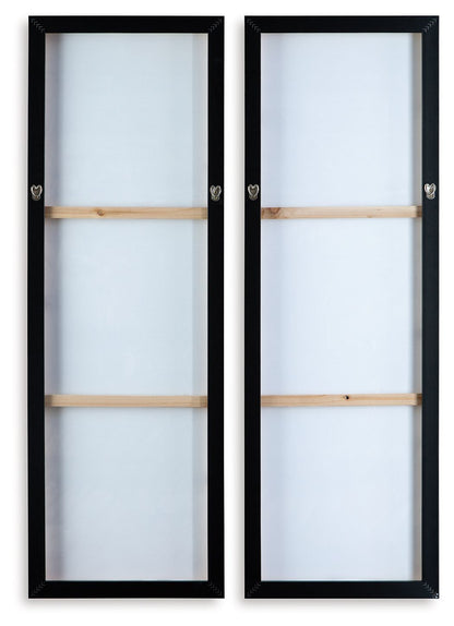 Dansot - Wall Art Set (Set of 2) - Green / Brown