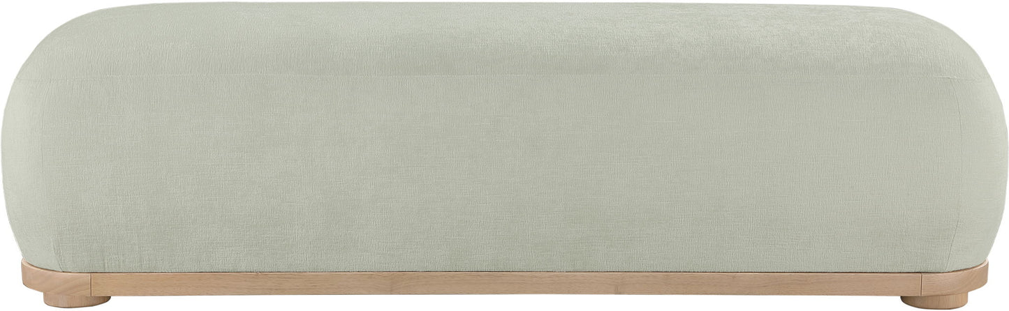 Calum - Bench - Light Brown Frame