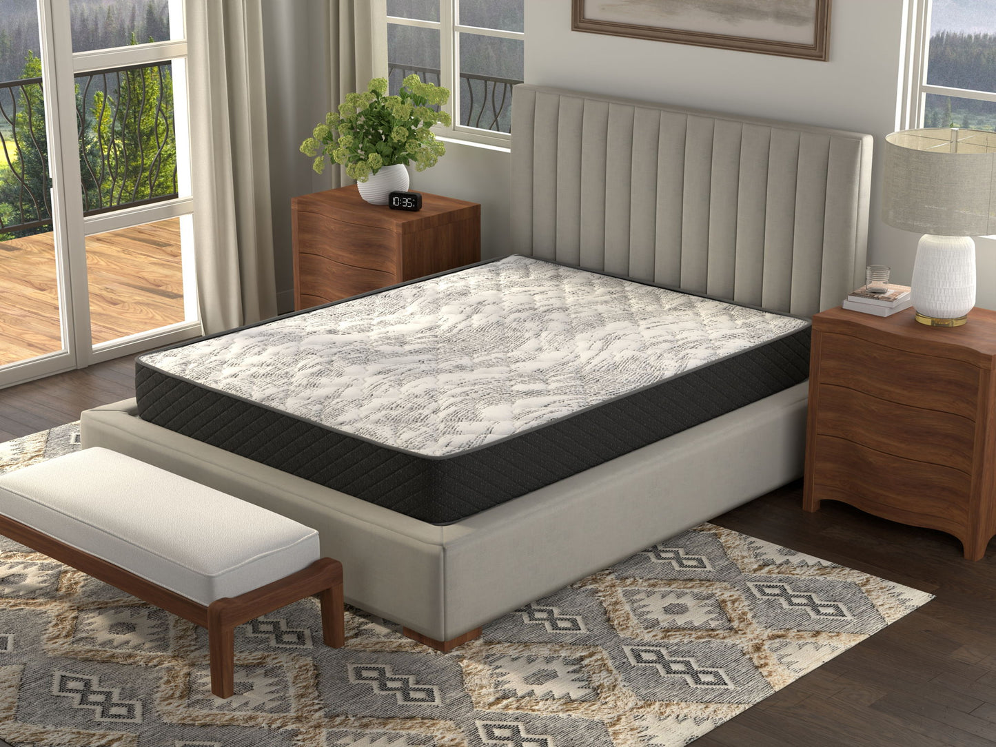 Spring - Carina Firm Hybrid Mattress