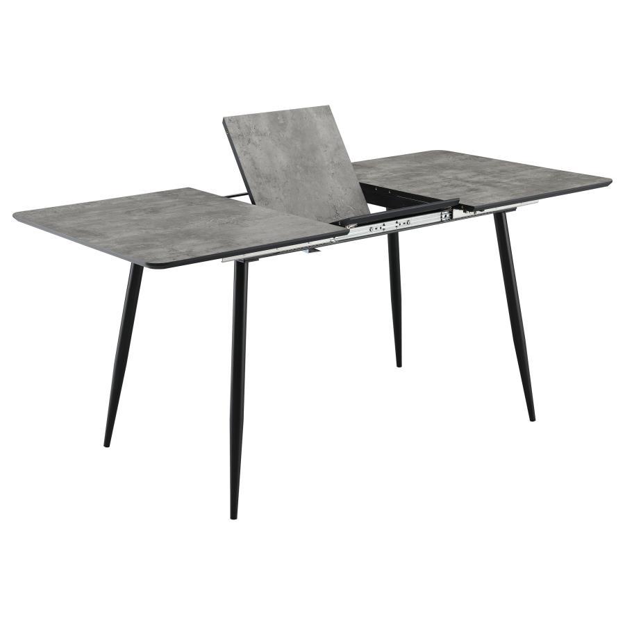 Horizon - Butterfly Leaf Extension Dining Table - Gray