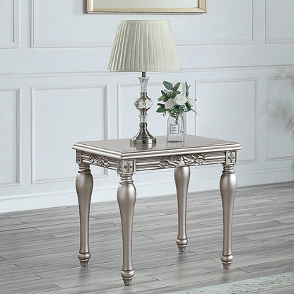 Pelumi - End Table - Platinum
