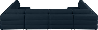Beckham - 6 Piece Modular U-Shaped Armless Sectional