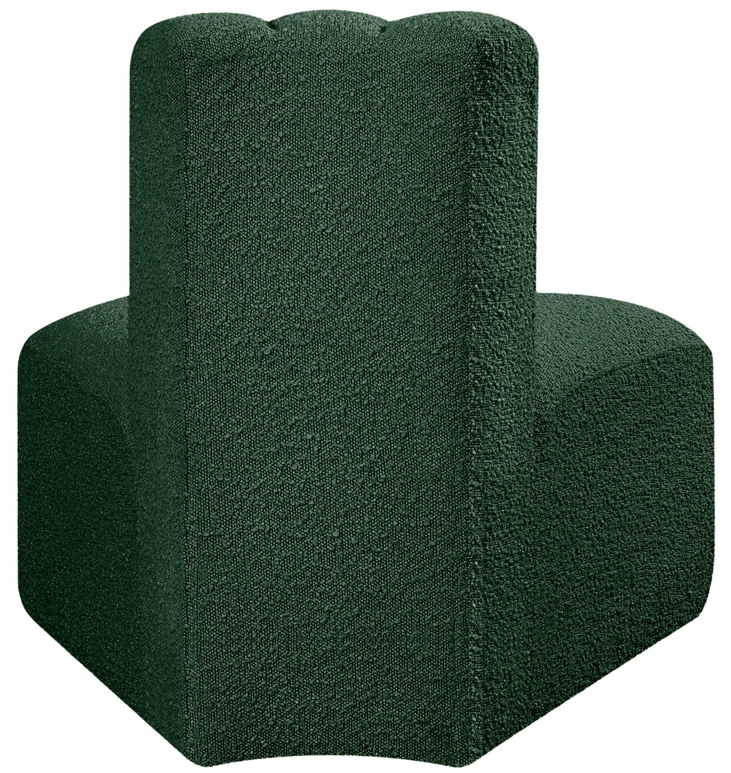 Arc - Boucle Fabric Reverse Corner