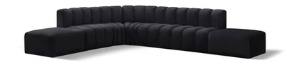 Arc - Velvet 7 Piece Corner Modular Sofa
