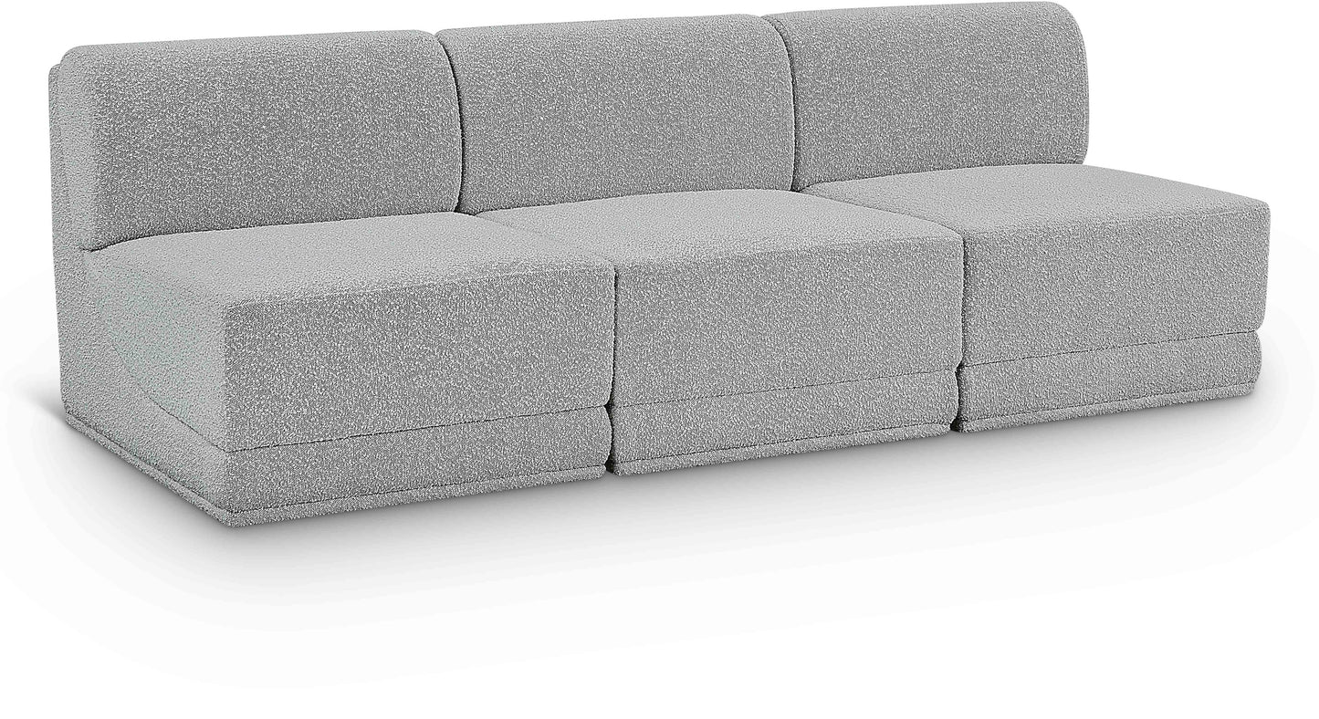 Ollie - 3 Seat Armless Modular Sofa