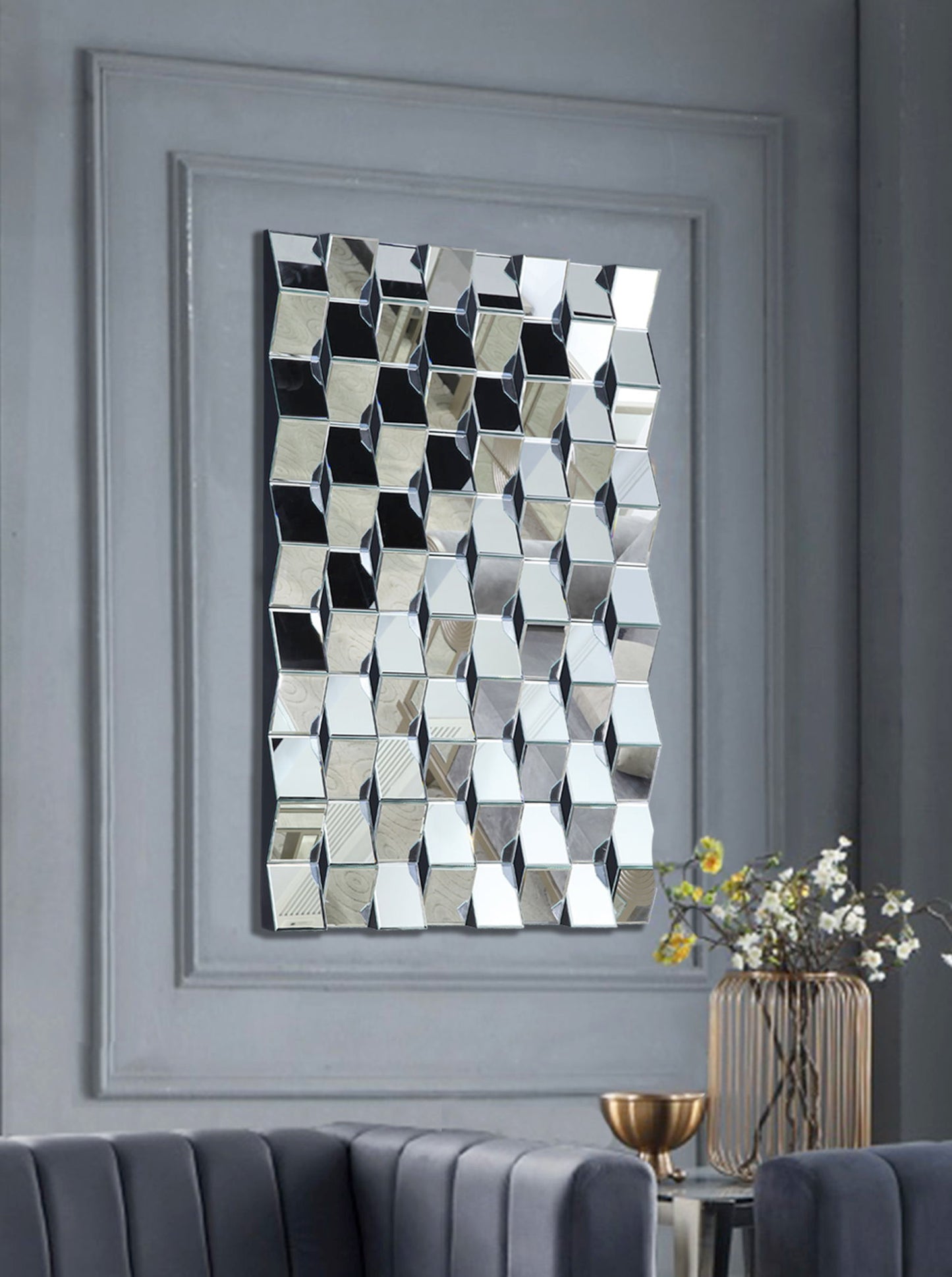 Ziggy - Mirror - Pearl Silver