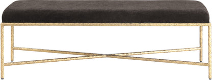 Valley - Bench With Gold Frame
