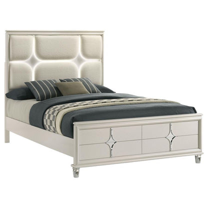Olivia - Panel Bed LED Headboard