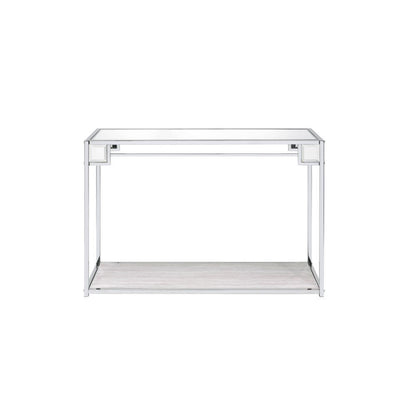 Asbury - Console Table - Mirrored & Chrome