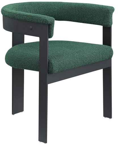 Romeo - Boucle Dining Chair With Black Base (Set of 2)