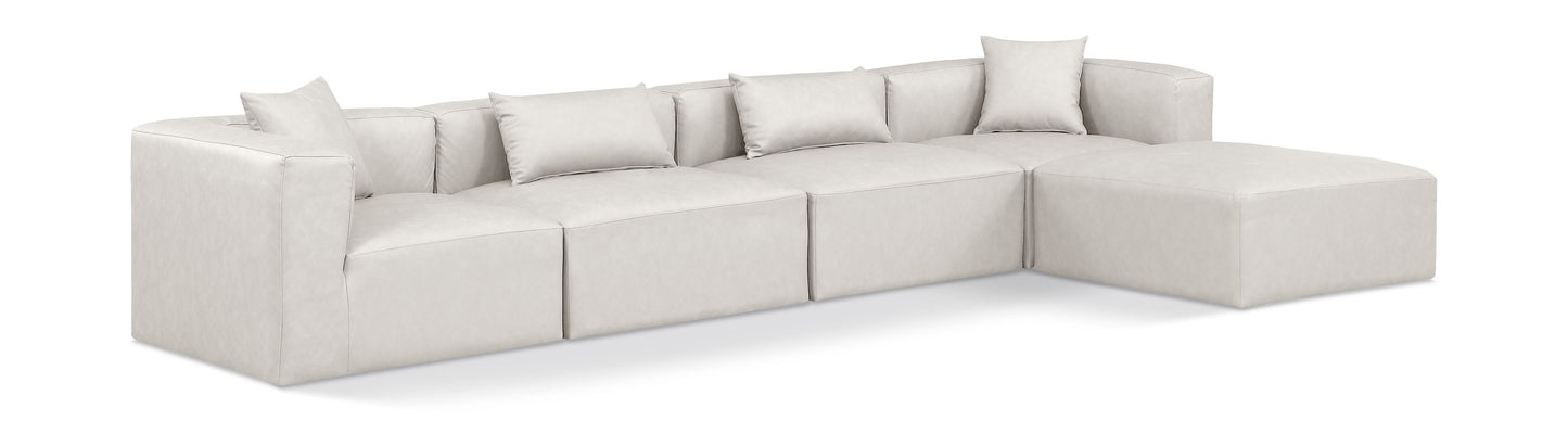 Cube - 5 Piece Modular Sectional With Chaise