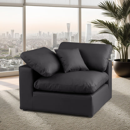 Comfy - Faux Leather Corner Chair