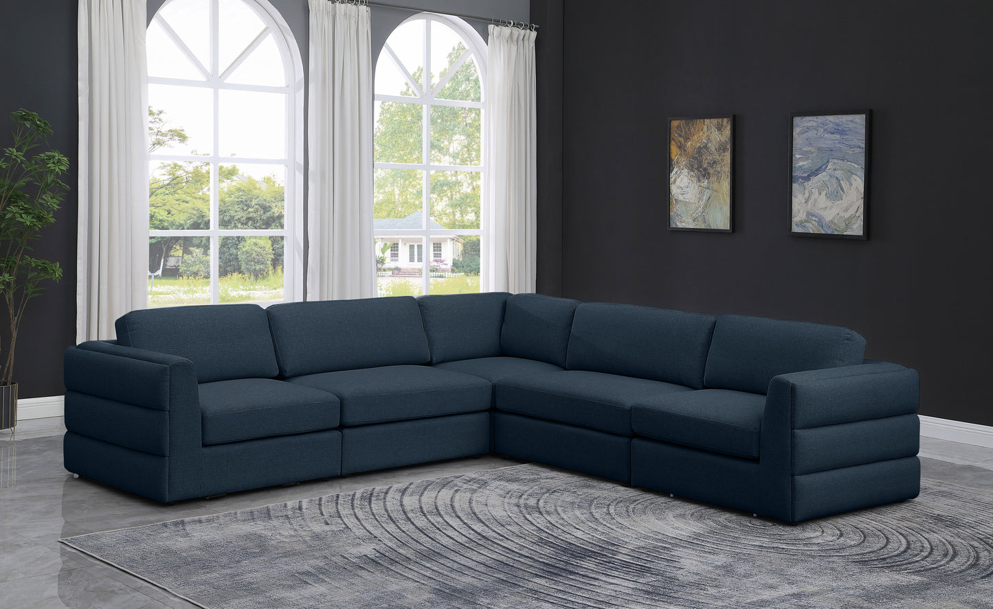 Beckham - 5 Piece Modular Corner Sectional