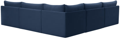 Jacob - Modular Corner Armless Sectional 5 Piece