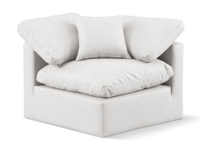 Indulge - Faux Leather Corner Chair