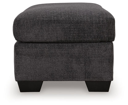 Loreo - Ottoman - Ebony