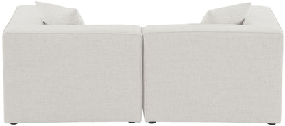 Cube - Linen Modular 2 Seat Sofa