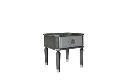 House Beatrice - End Table - Charcoal & Light Gray