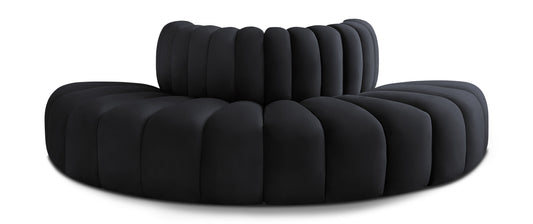 Arc - Velvet 4 Piece Modular Sofa