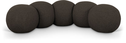 Apollo - Boucle Fabric Bench