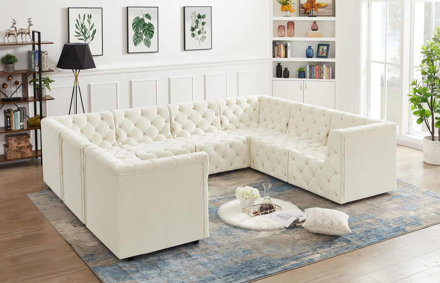 Tuft - 8 Piece Modular Sectional