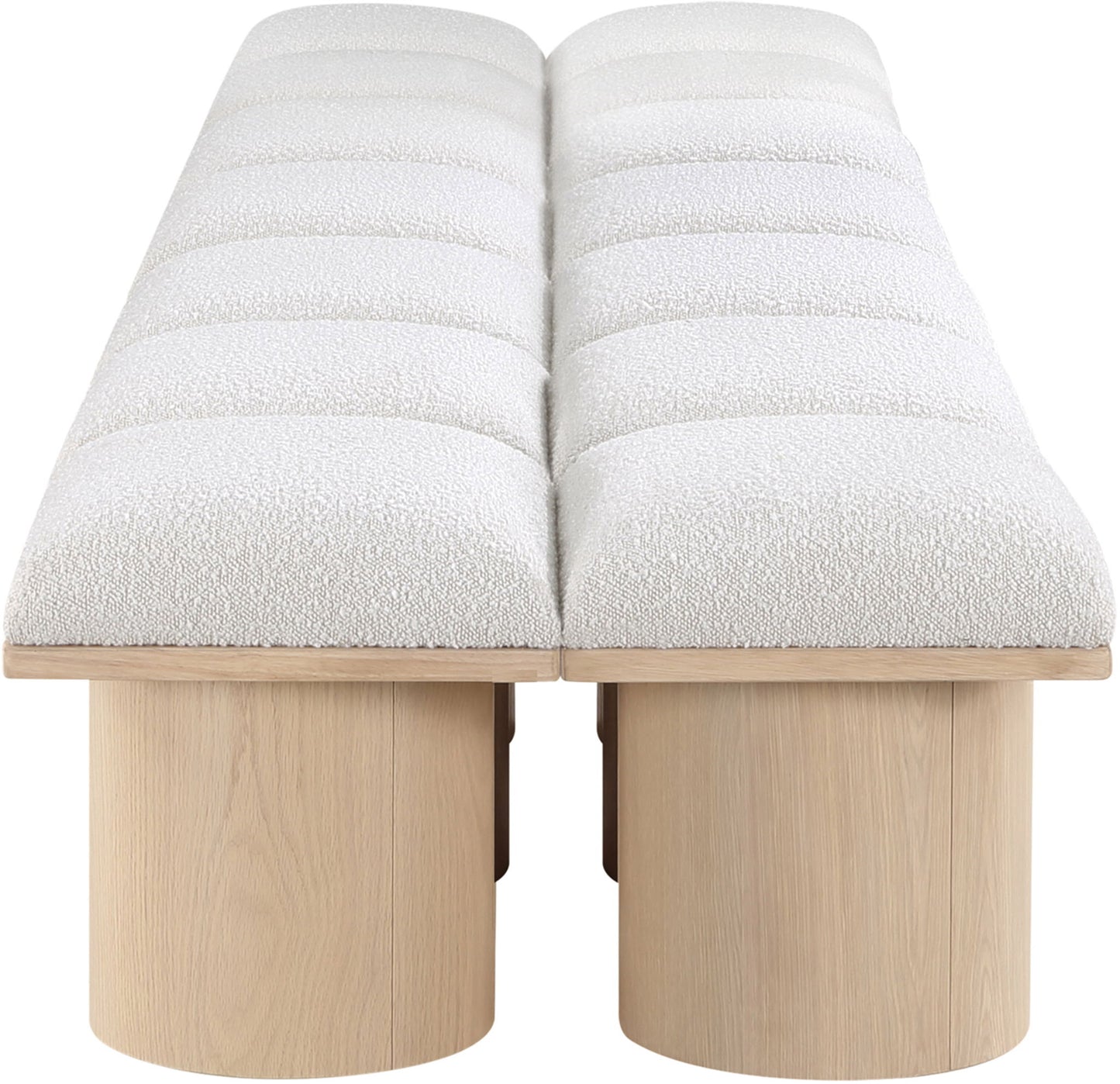 Pavilion - 12 Piece Modular Bench With Natural Base