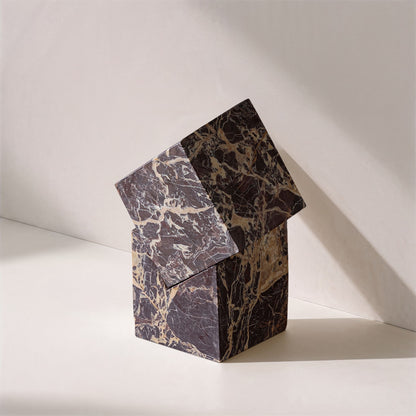 Quad - Marble Decorative Cube