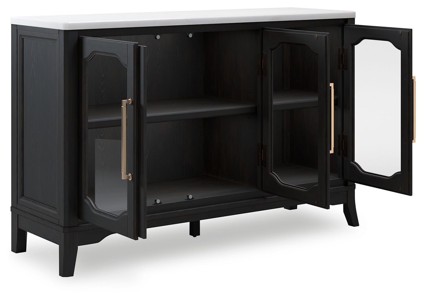 Welltern - Dining Room Server - White / Black