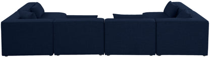 Cube - Linen 6 Piece Modular Armless Sectional