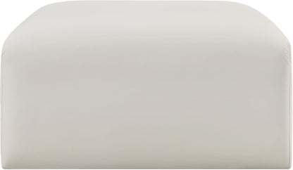 Arc - Faux Leather Ottoman