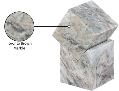 Quad - Marble Decorative Cube