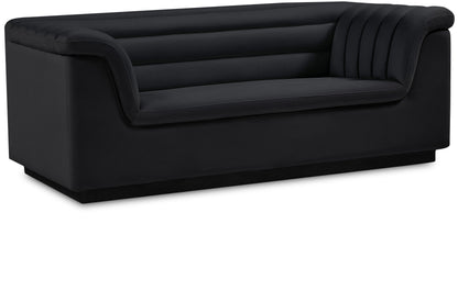 Cascade - Velvet Loveseat