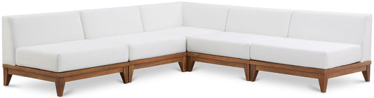 Rio - 5 Piece Fabric Modular Sectional - Off-White