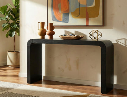 Toulon - Oak Veneer Console Table