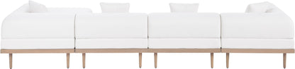 Laguna - 5 Piece 106.5" Upholstered Outdoor Patio Modular Sectional
