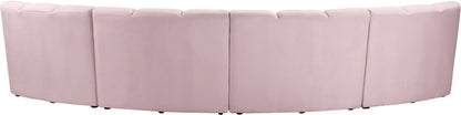 Infinity - 4 Piece Velvet Modular Sectional