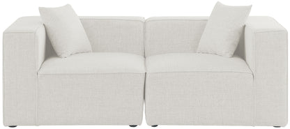 Cube - Linen Modular 2 Seat Sofa