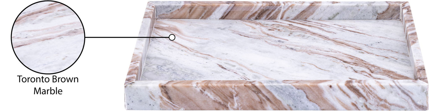Barletta - Marble Rectangular Tray