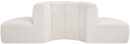 Arc - Boucle Fabric 4 Piece Modular Sofa