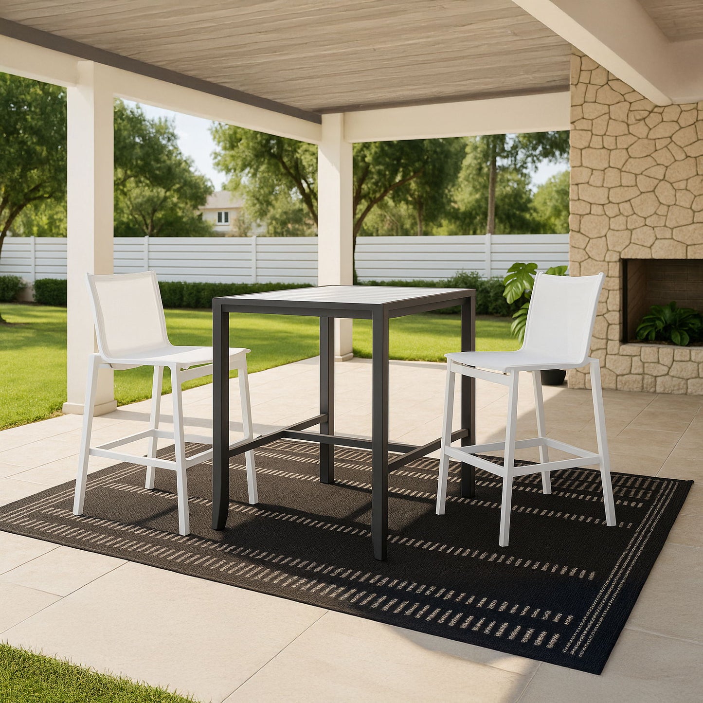Nizuc - Outdoor Barstool (Set of 2)