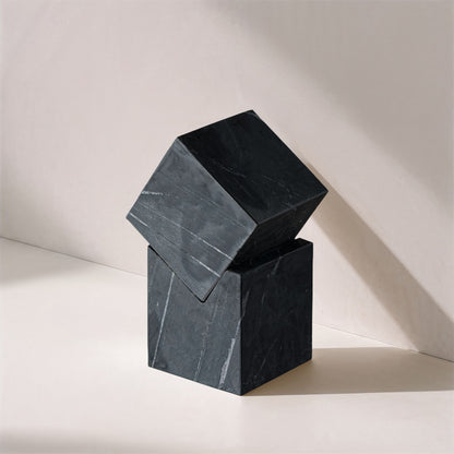 Quad - Marble Decorative Cube